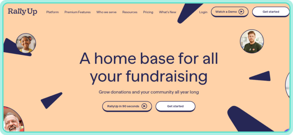 Rallyup fundraising platform