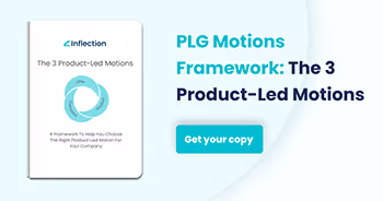 PLG Motions Framework: The 3 Product-Led Motions