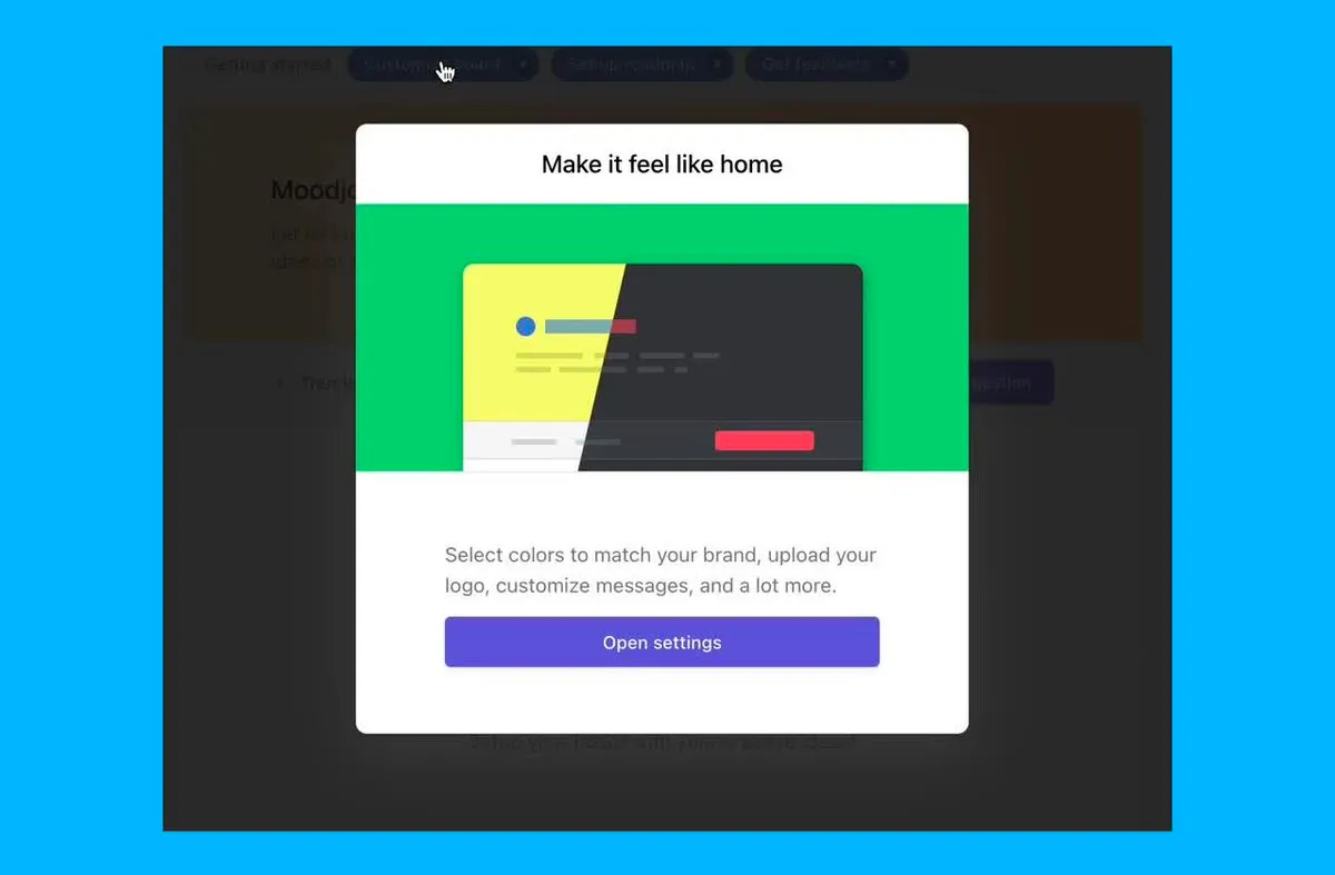 Customize product for a sense of ownership