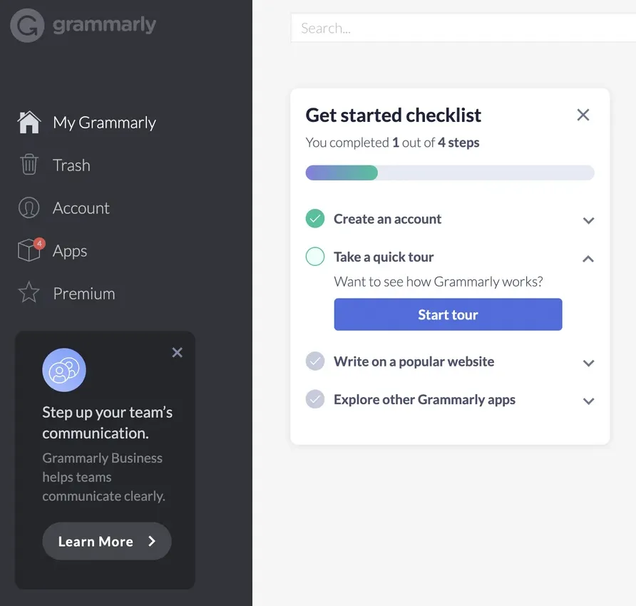 Checklists for motivation