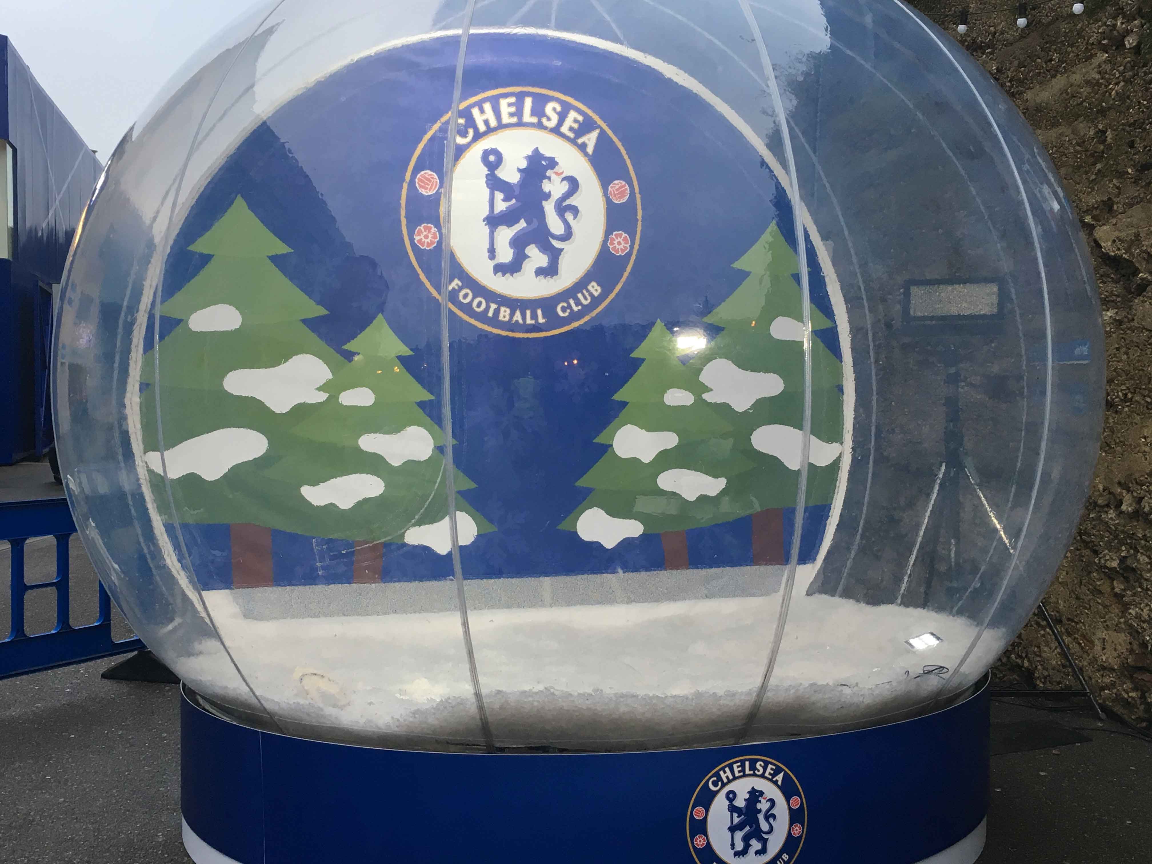 Let it snow globe events giant snow globe hire