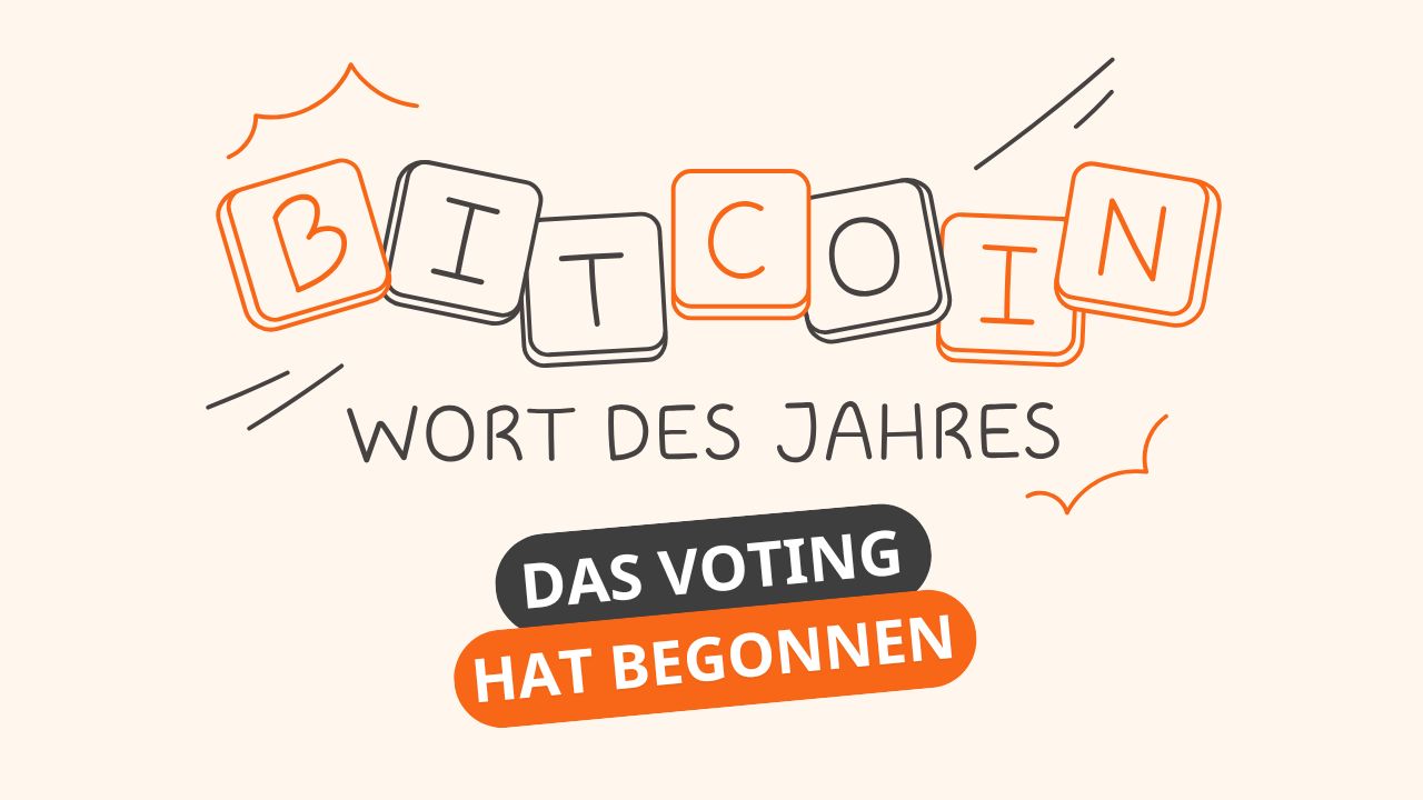 Stimme ab für das Bitcoin-Wort des Jahres 2025