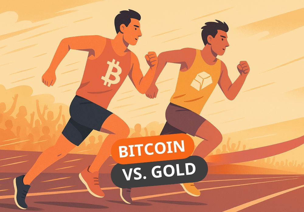 Bitcoin vs. Gold: Zwei Formen harten Geldes