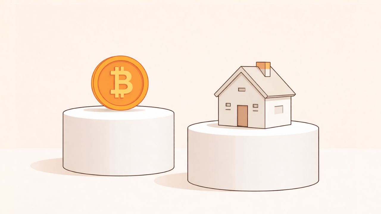 Bitcoin vs. Immobilien: Sicherheit ist nicht immer, was sie scheint