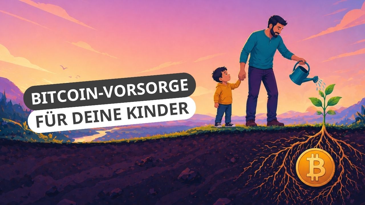 Bitcoin Sparplan für Kinder: So sicherst du ihren Start in die Zukunft