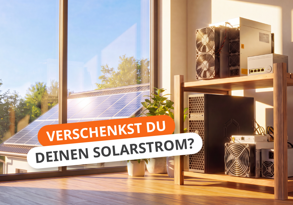 Mein Einspeisetarif: Bitcoin – PV-Überschuss profitabel nutzen