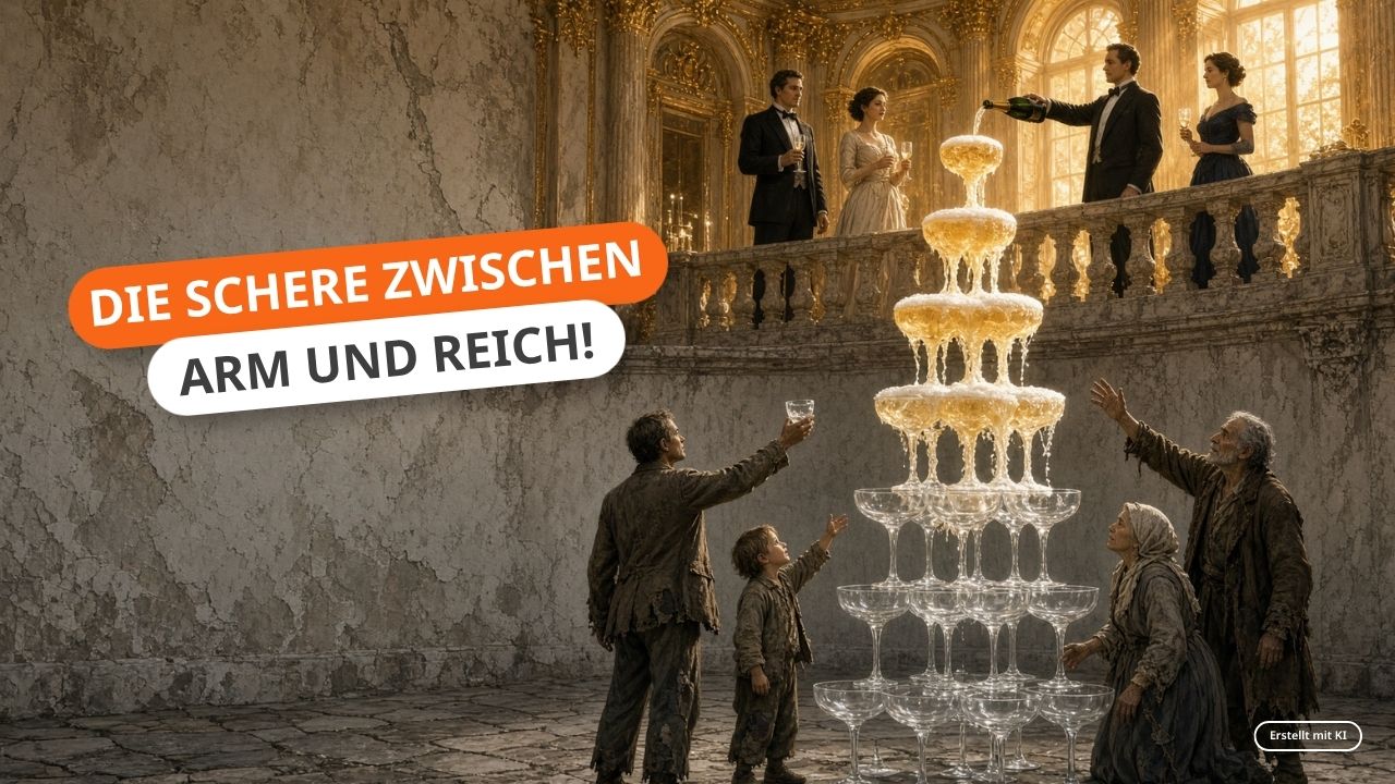 Der Cantillon-Effekt: Warum neues Geld die Welt in Schieflage bringt