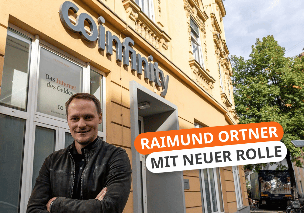 Raimund Ortner wird Geschäftsführer bei Coinfinity