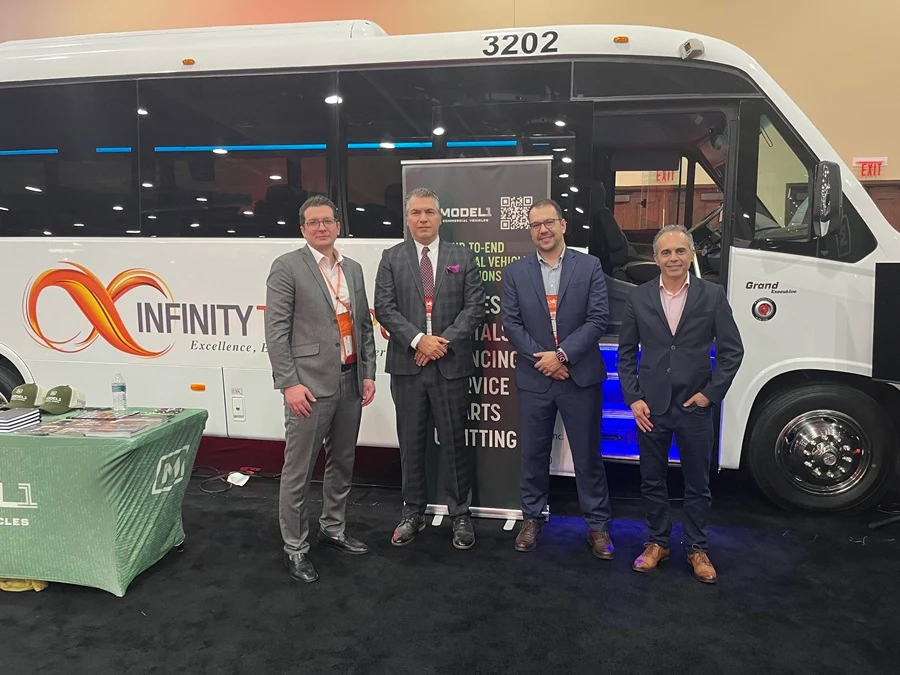 Infinity Transportation Management Expands Fleet with 10 New 32-Passenger Marcopolo Grand Executive Buses Pioneering Gas-Powered Efficiency in Chicago’s Charter Market