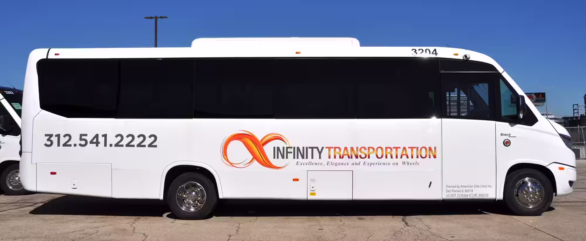 Freightliner M2-106 middle size bus for small groups