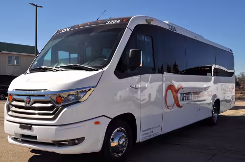 Freightliner M2-106 middle size bus for small groups