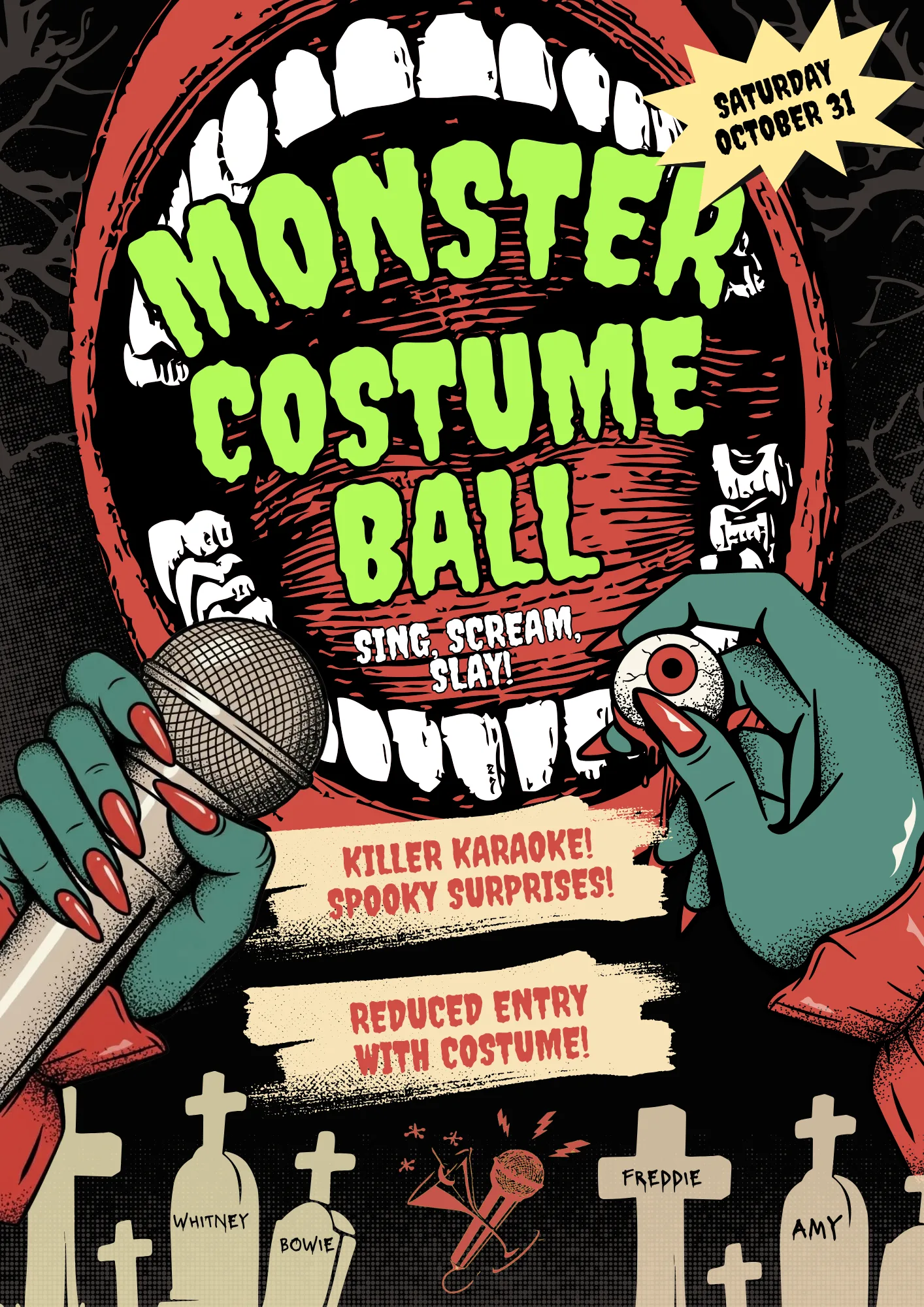 Monster Costume Ball poster
