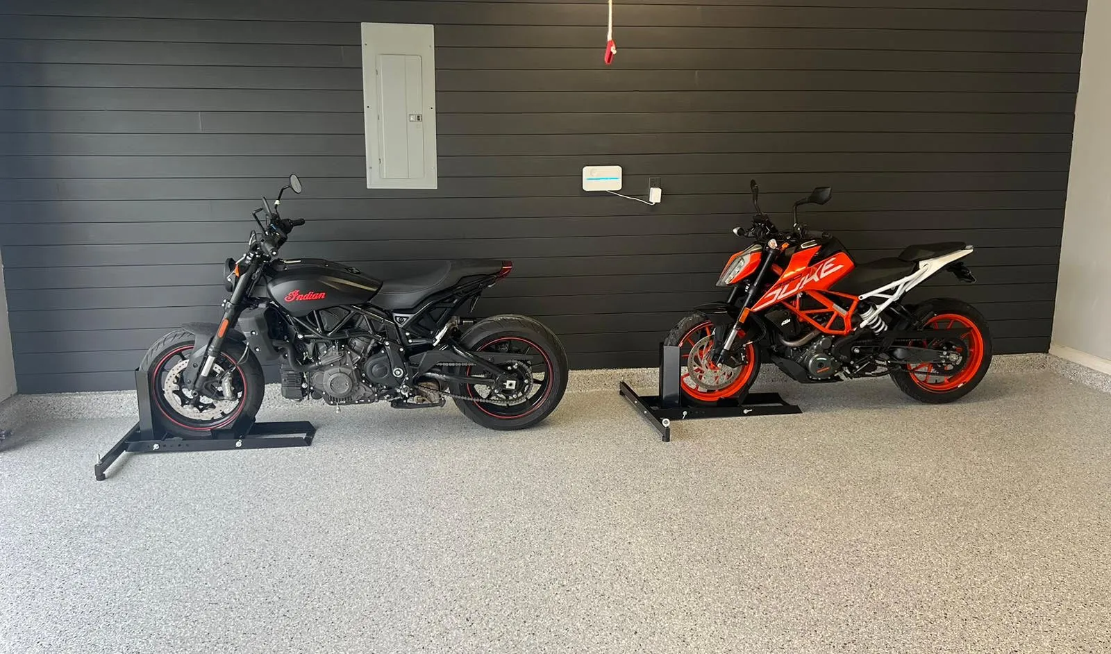 Motorbike Garage Floor

