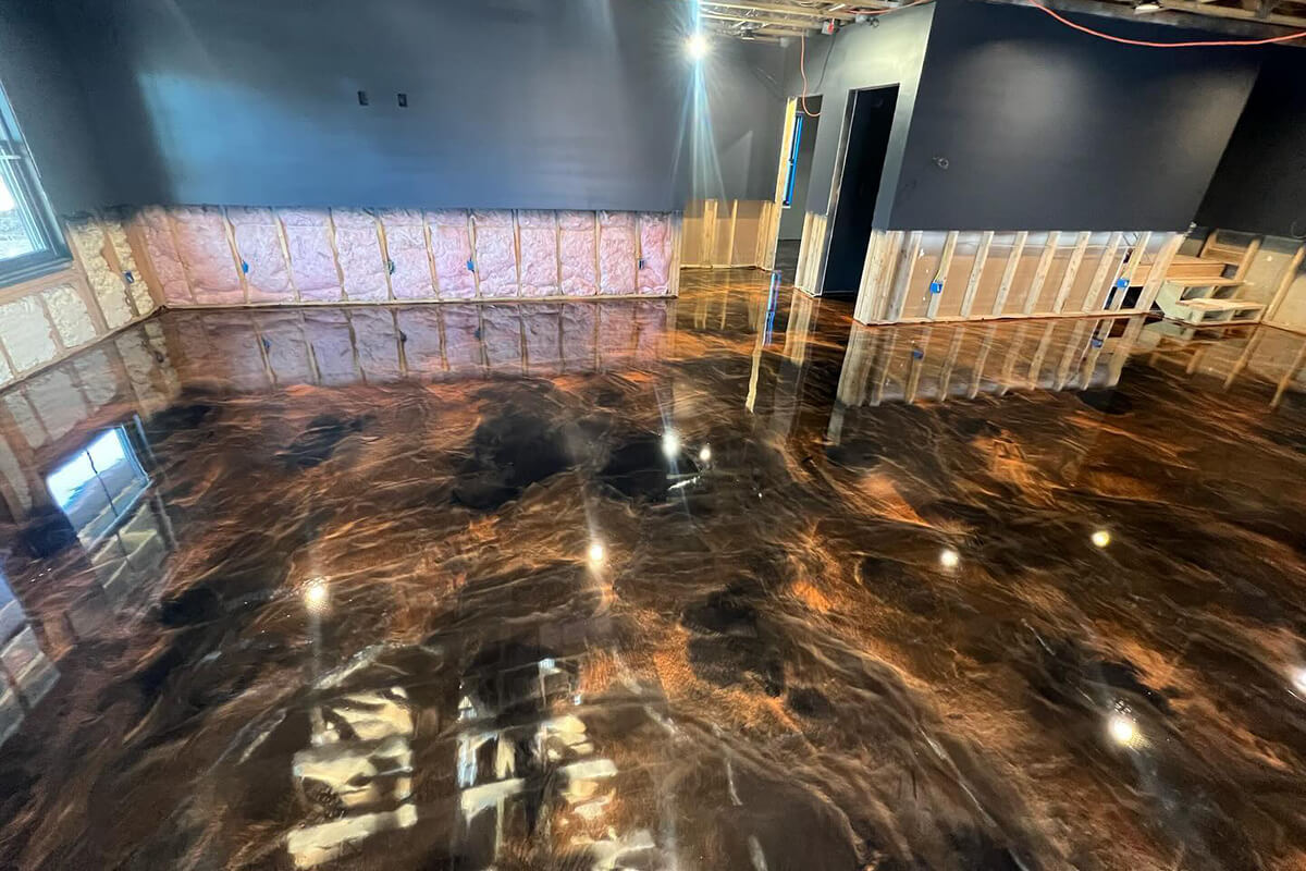 Metallic Epoxy Flooring