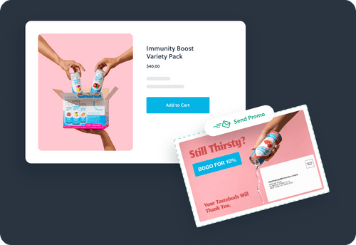 Retargeting Illustration post cart page