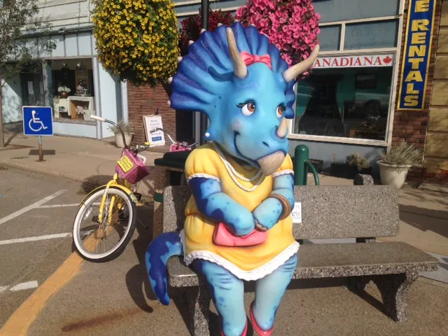 A image of a dinosaur Effie