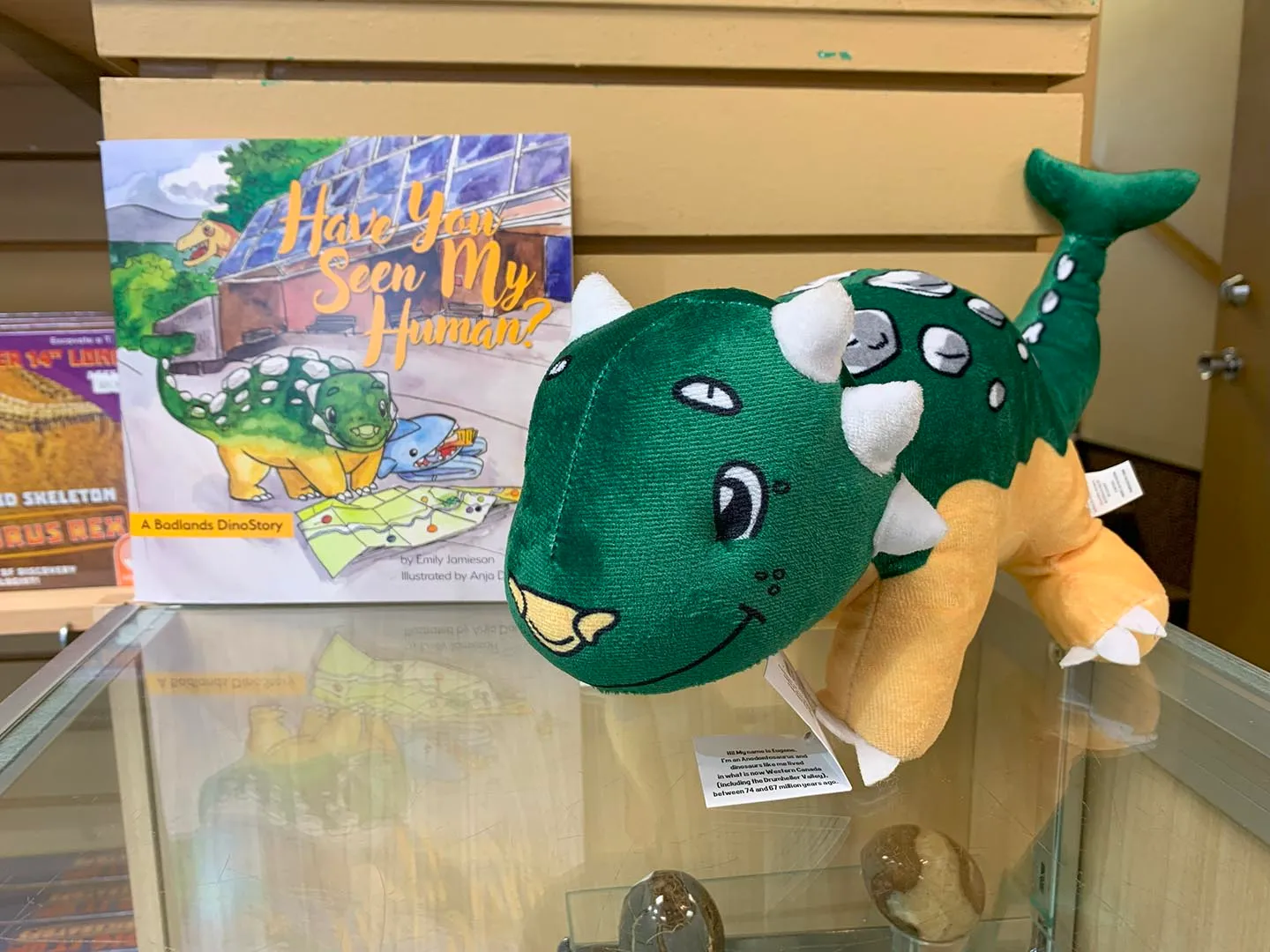 A image of a dinosaur stuff toy
