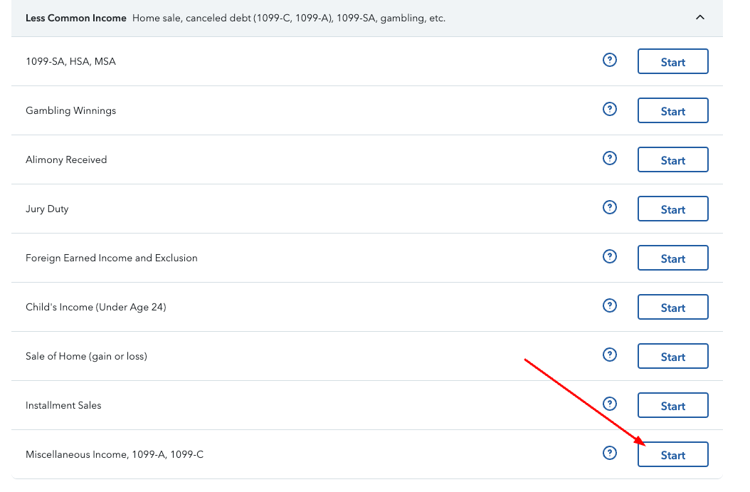 Miscellaneous income