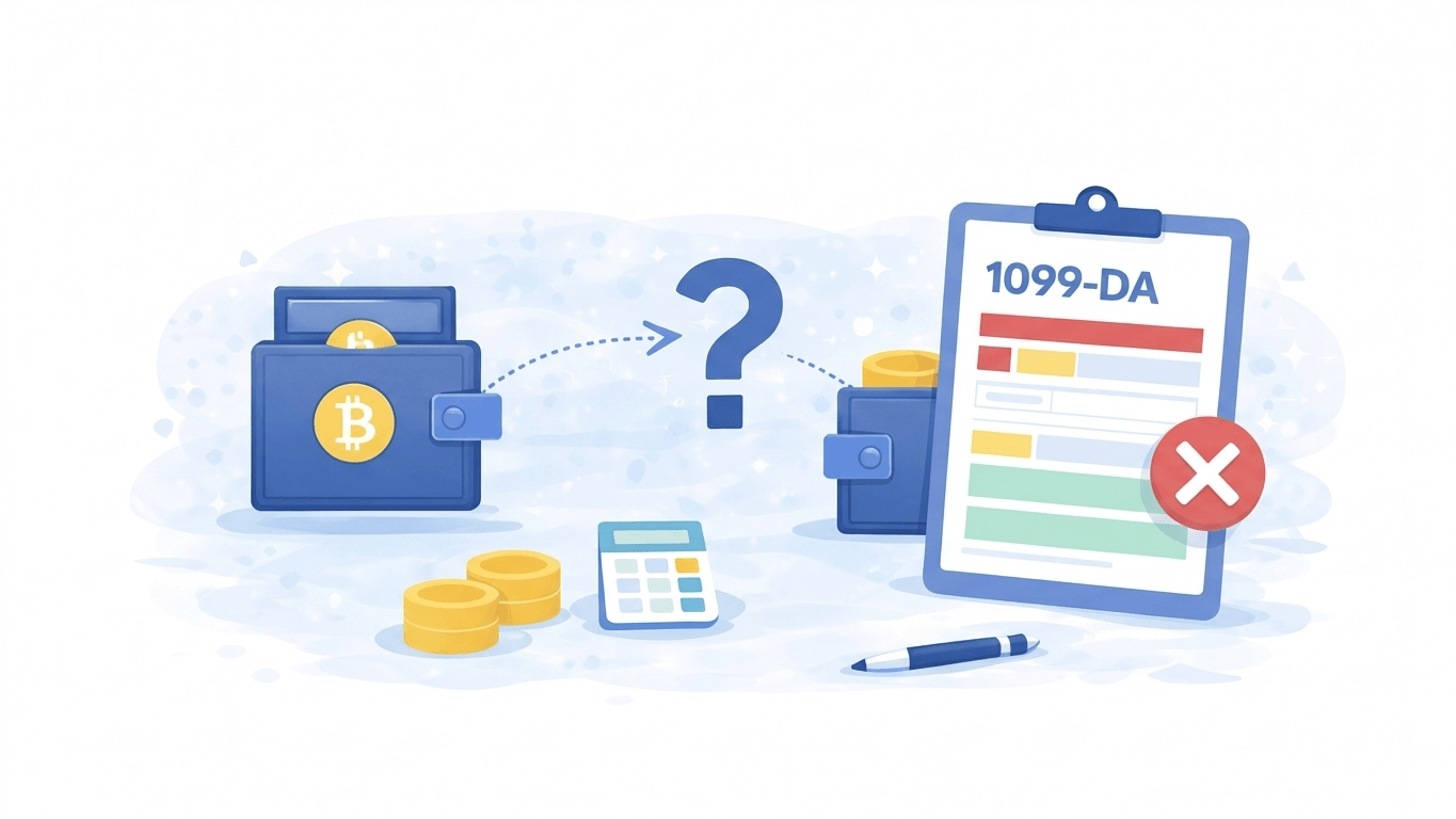 Do I get Form 1099-DA if I transfer crypto? (2026)