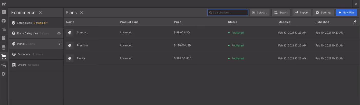 eCommerce-collection
