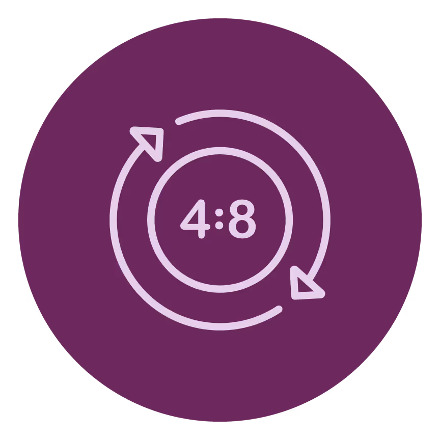 4:8 breathing icon