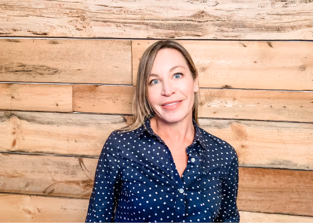 Photo of a lady wearing a polka dot long sleeve at Tower Hill First Presbyterian Church