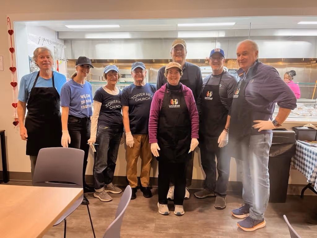 image of one the service sessions at towerhill church