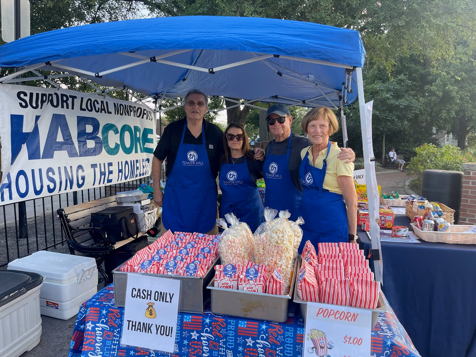 image of one the service sessions at towerhill church