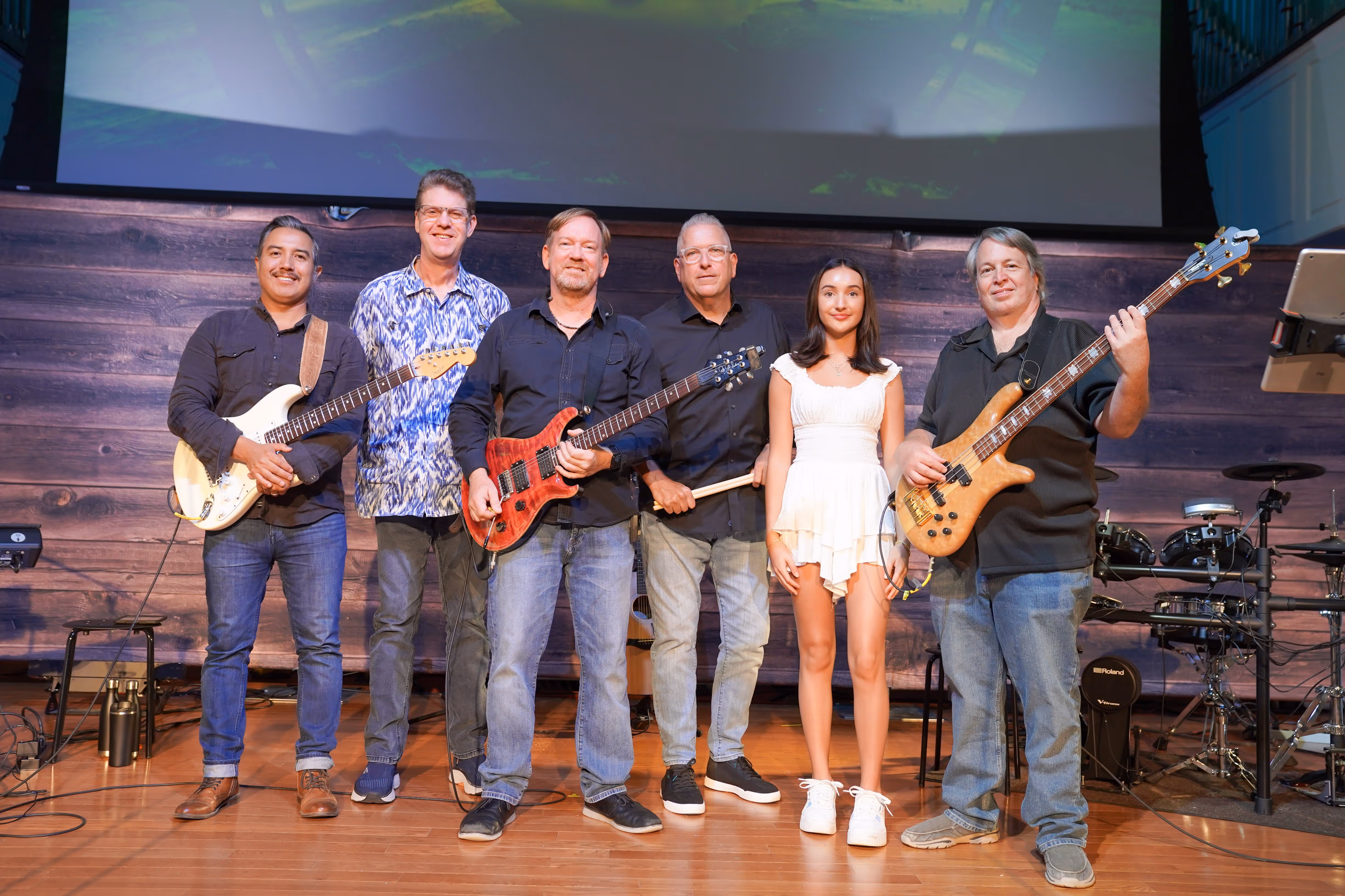 image of one the service sessions at towerhill church