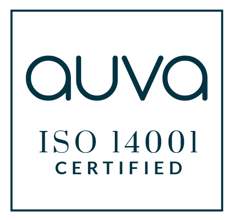 AUVA ISO 14001 certified