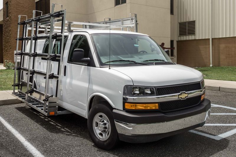 Used Auto Glass Rack Carts and Dollies for Glass Shops