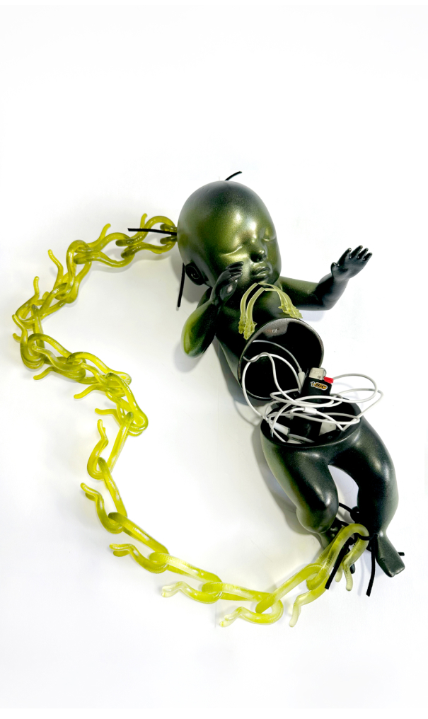 Artificial Offspring Clutch Green