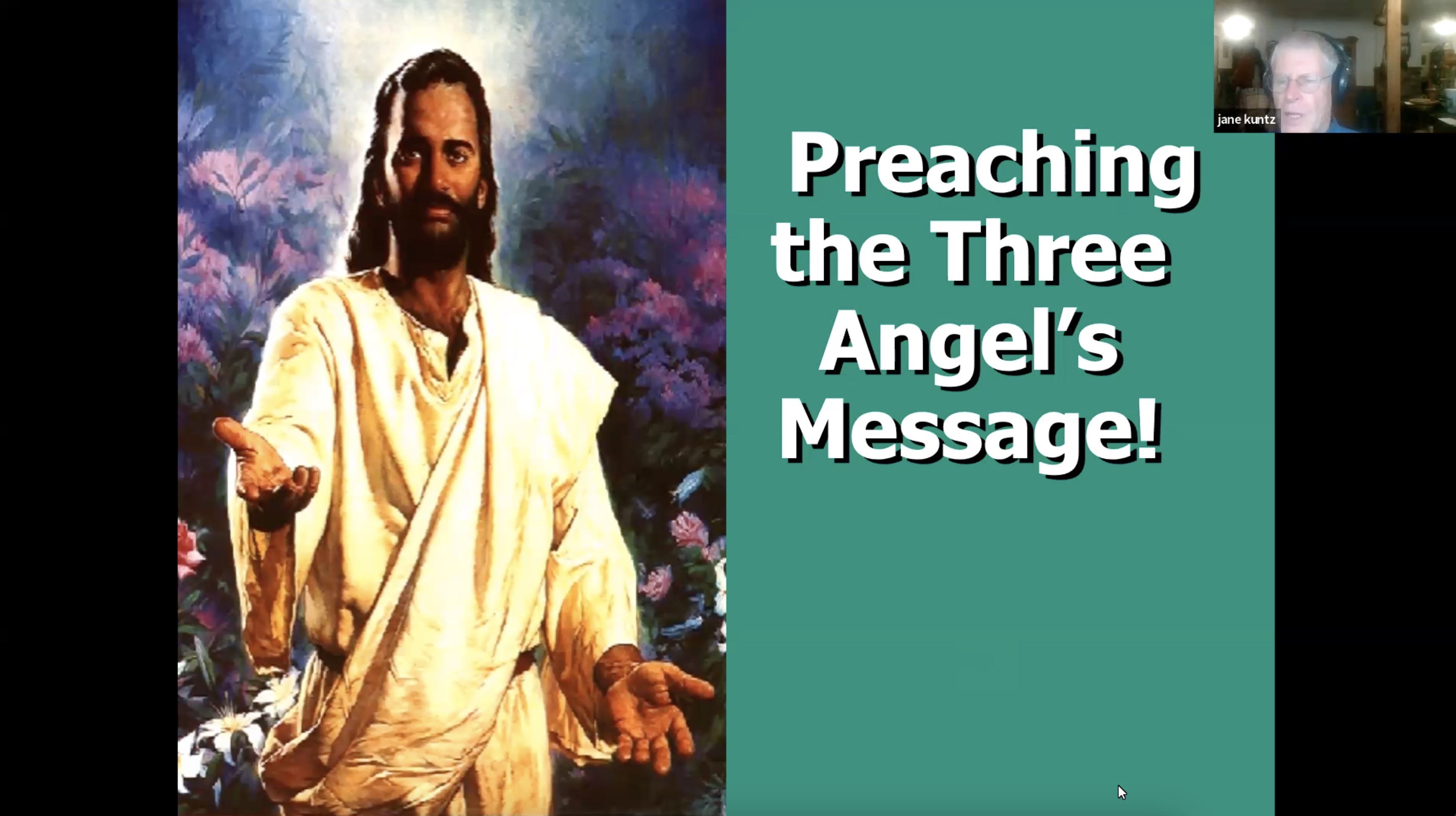 Preaching the 3 Angel's Message