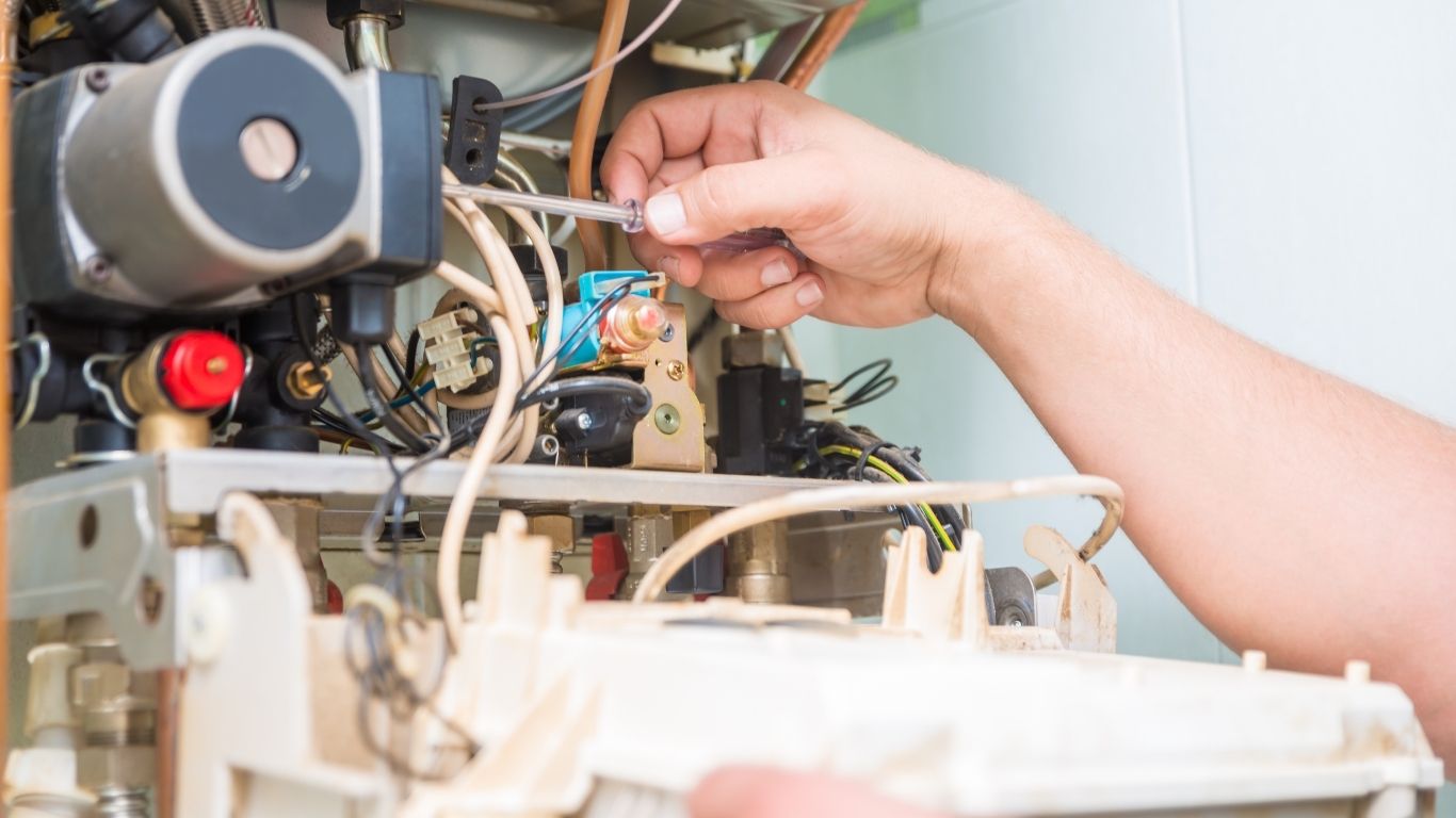 why is my furnace blowing cold air​