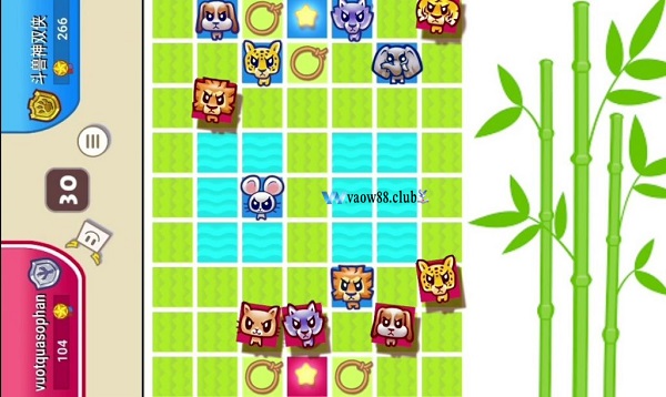 Lưu ý cách ăn quân của đối thủ trong game Cờ Thú