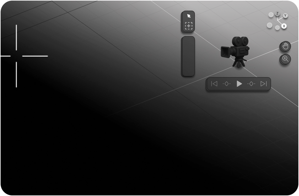 Eine Leistungen Karte über Animation. Bewegende Bilder. 2D-Animation. 3D-Animation. Erklärvideos, Produktvisualisierungen und Bilder, die eine reale Kamera niemals einfangen könnte machen deine Produkte, Dienstleistungen und deine Marke verständlich und hautnah erlebbar.