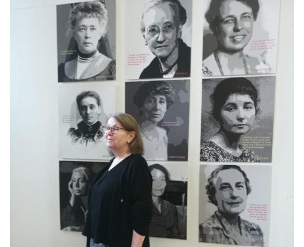 Åpen utstilling - kvinner for FRED....  Wall of fame