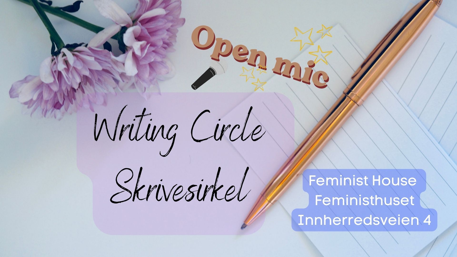 Writing circle: open mic