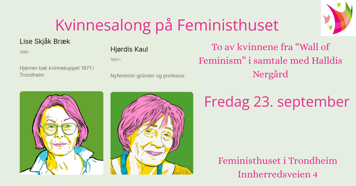 Kvinnesalong: Fremst i kvinnekampen