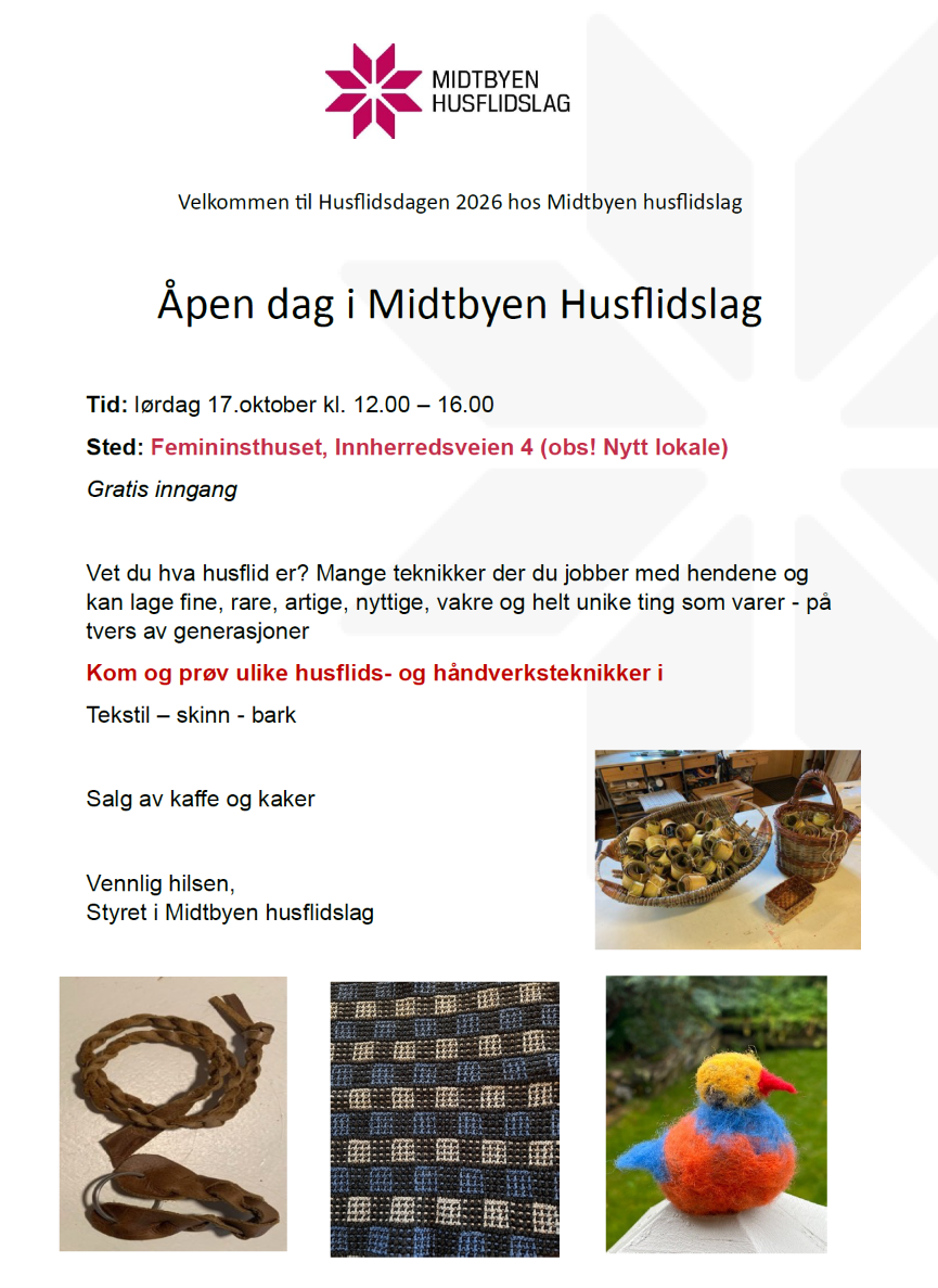 Husflidens dag på Feministhuset