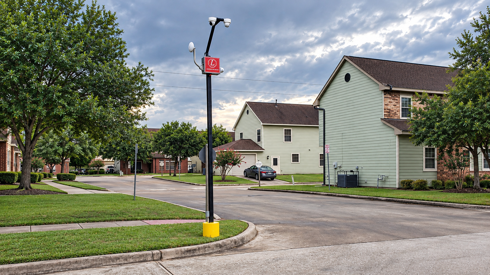 Security monitoring solution for a multifamily community