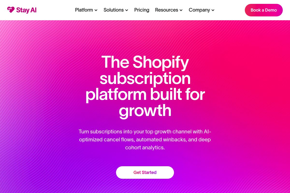9. Stay AI — Best for Data-Driven Coffee Brands Scaling LTV with AI