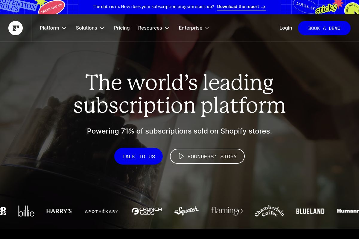 4. Recharge Subscriptions — Best for Enterprise Pet Brands at Scale