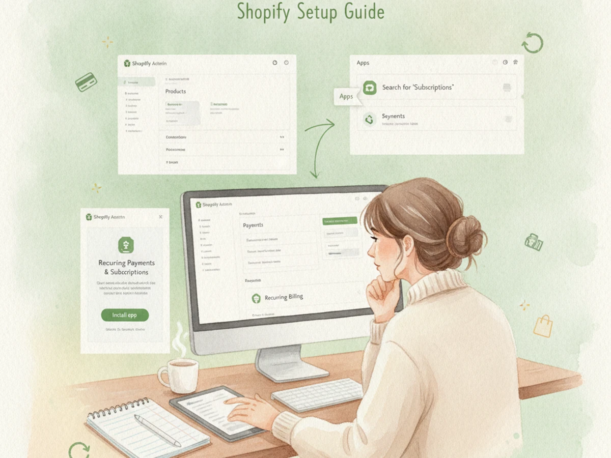 how to set up recurring payments on Shopify — step by step guide