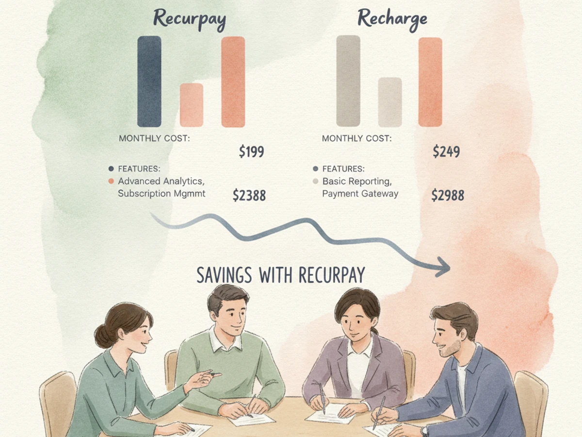 Recurpay vs Recharge Pricing: 2026 Cost Comparison