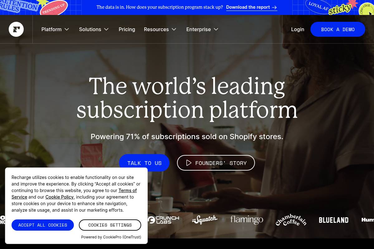 10. Recharge — Best for Enterprise DTC Brands with Complex Billing Needs