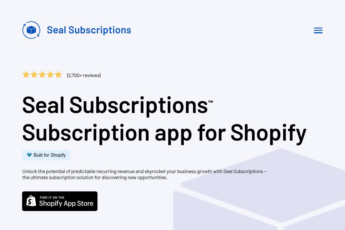 3. Seal Subscriptions — Best for Zero Transaction Fees Across All Plans