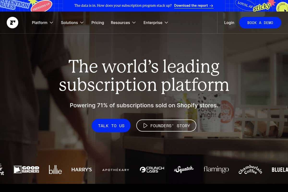 10. Recharge Subscriptions — Best for Enterprise Brands Needing Deep Integrations