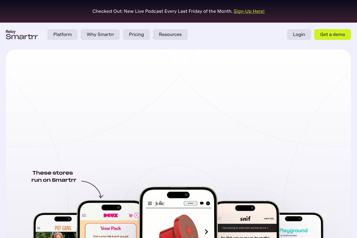 7. Smartrr — Best for Loyalty-Integrated Subscriptions