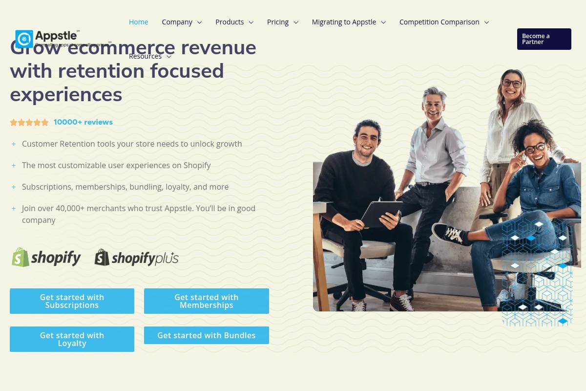 3. Appstle Subscriptions — Best for Feature-Rich Subscriptions on a Budget